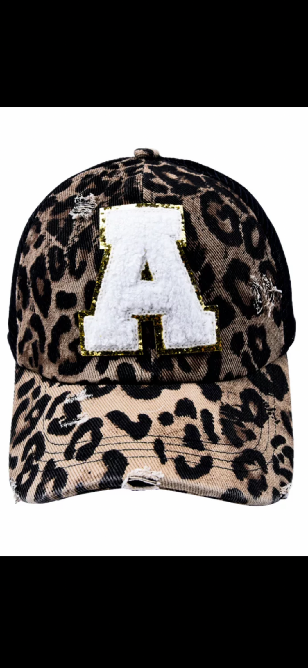 Leopard Print Baseball Cap